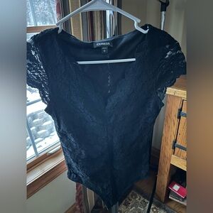 Express black Bodysuit size XS